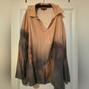 Silk blouse Lafayette 148 XXL